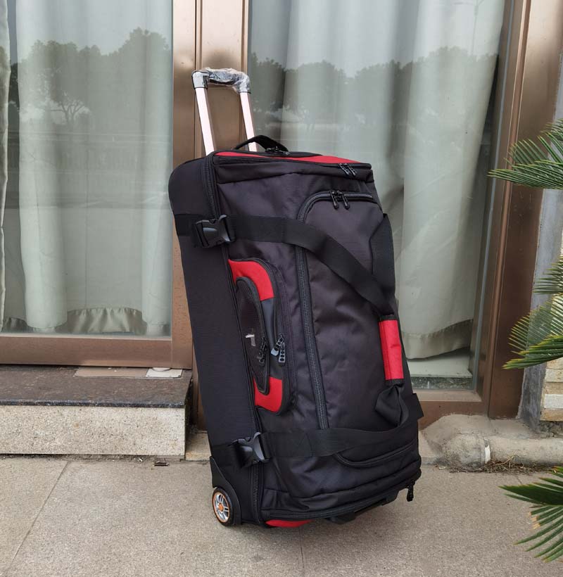 Foldable Rolling Luggage Bag - Büyük Kapasiteli 27-32 İnç Tekerlekli Seyahat