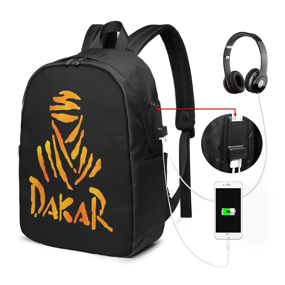 Backpacks - Dakar Ralli Motosiklet Sırt Çantası Seyahat