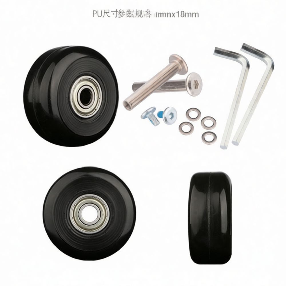 Valiz Tekerlekleri, Kauçuk Tek - Silent Replacement Luggage Wheels incelemesi ve fiyatı
