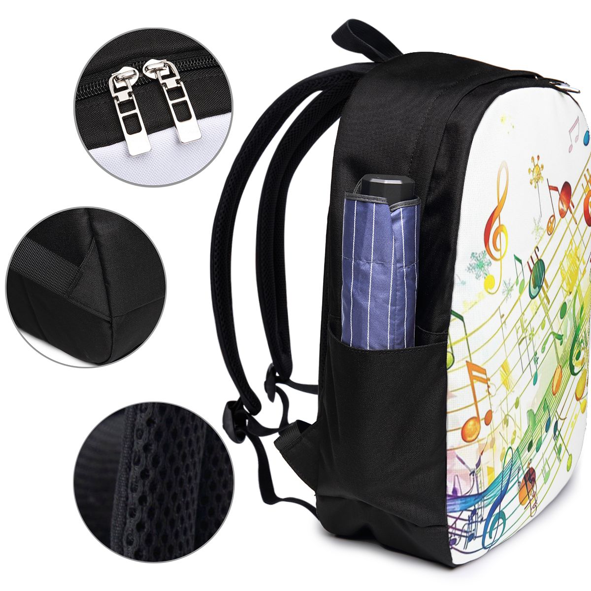 Soyut Piyano Tuşları Müzik Not - Backpacks incelemesi ve fiyatı